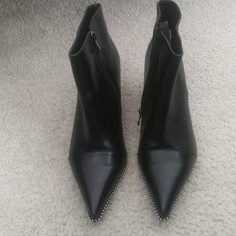 VERO CUOIO MADE IN ITALY BLACK BOOTS